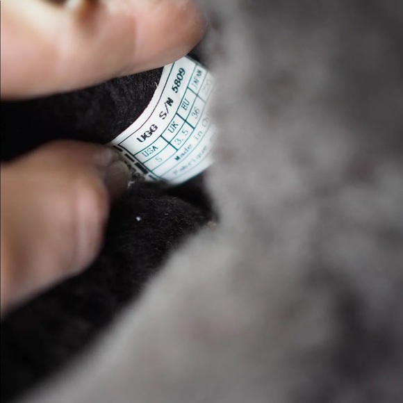 UGG Womens Size 5 Classic Short Mid 5809 Brown Gold Sparkly Glitter Winter Boots - Picture 9 of 12